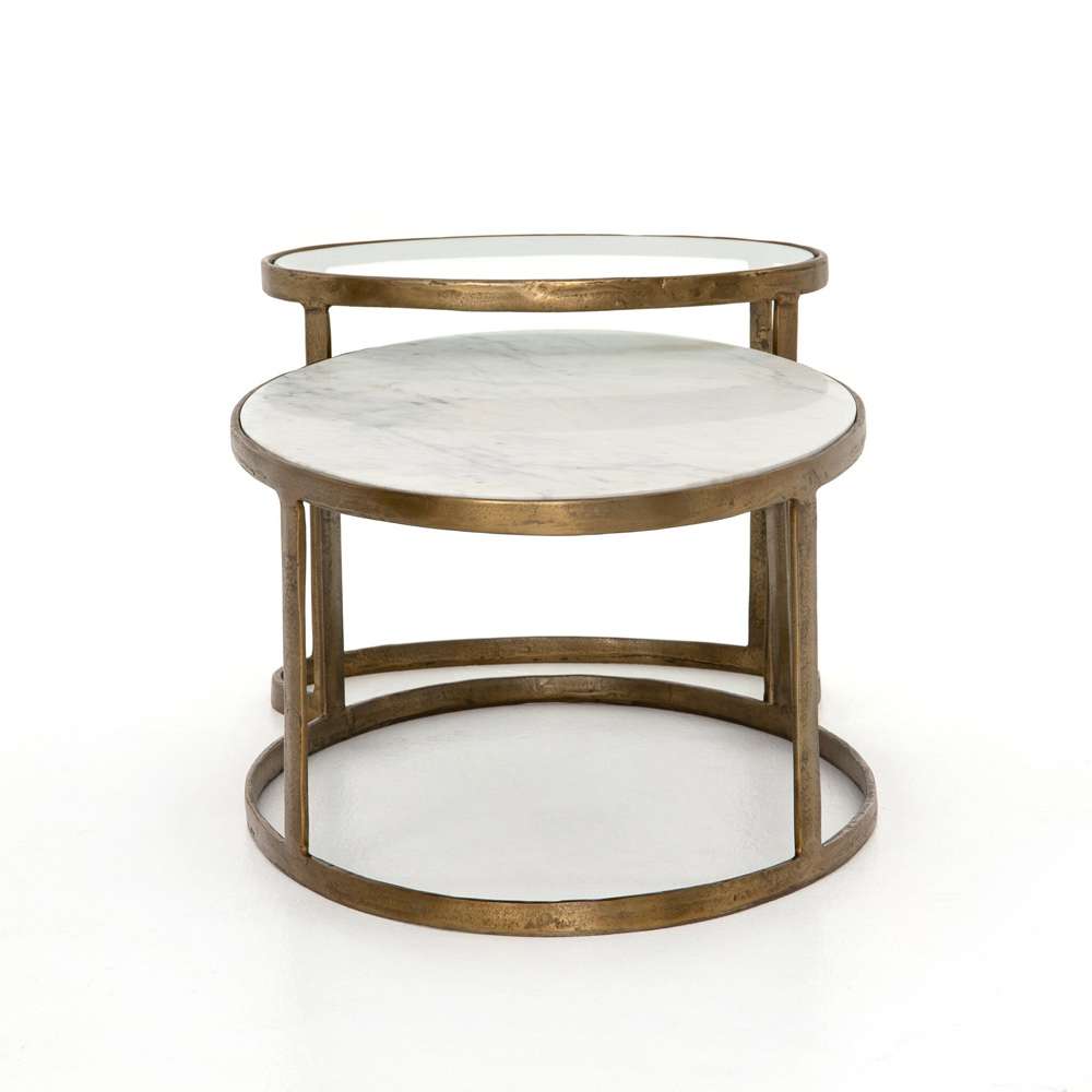 Four Hands - Calder Nesting Coffee Table - Tempered Glass - IMAR-217A veiw 7