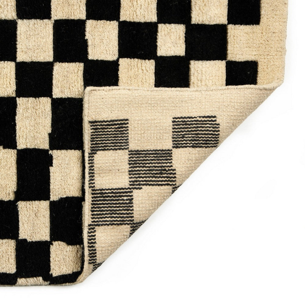 Four Hands - Calder - Sinead Hand-Knotted Rug - Sinead Black - 247836-004_CLOSEOUT view 2