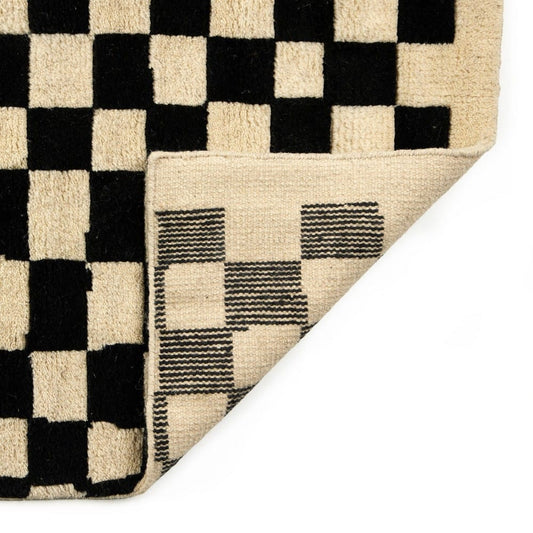 Four Hands - Calder - Sinead Hand-Knotted Rug - Sinead Black - 247836-004_CLOSEOUT view 2