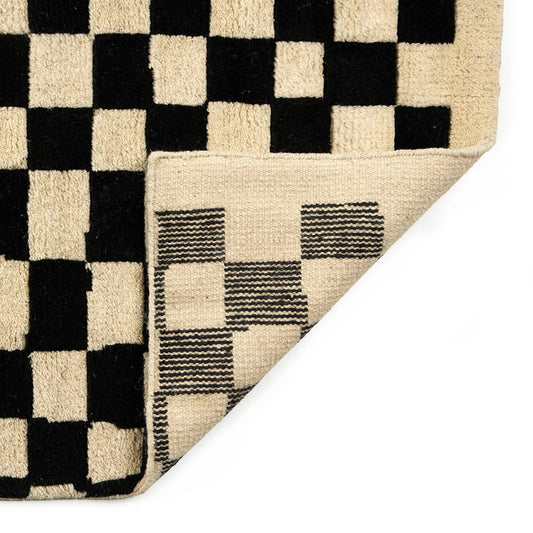 Four Hands - Calder - Sinead Hand-Knotted Rug - Sinead Black - 247836-005_CLOSEOUT view 2
