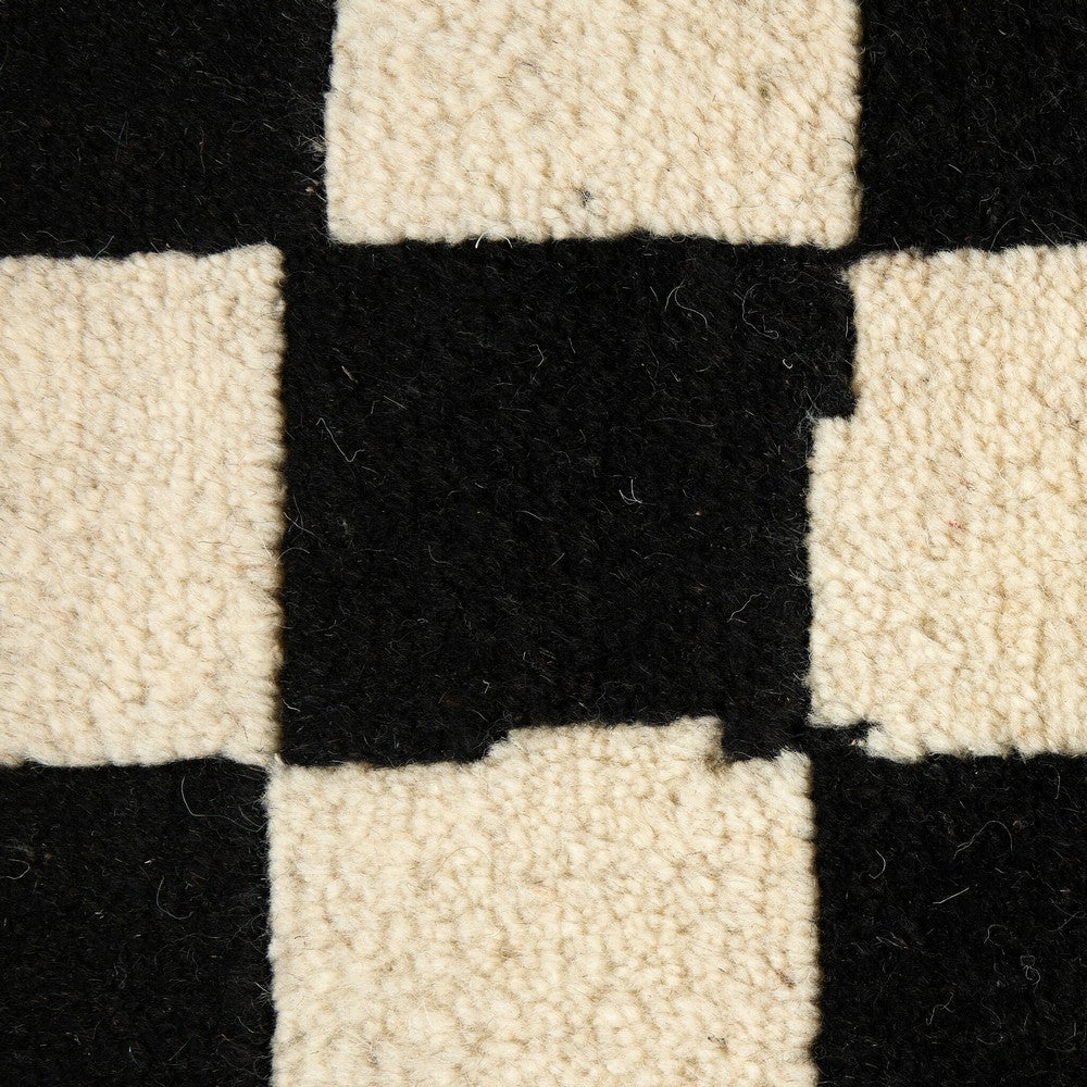 Four Hands - Calder - Sinead Hand-Knotted Rug - Sinead Black - 247836-005_CLOSEOUT view 6