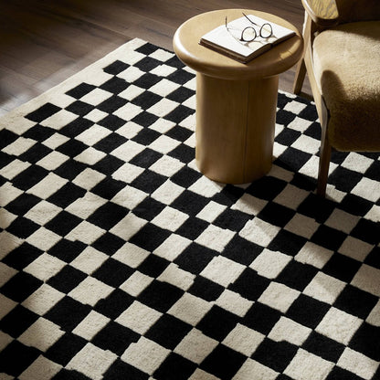 Four Hands - Calder - Sinead Hand-Knotted Rug - Sinead Black - 247836-005_CLOSEOUT view 7