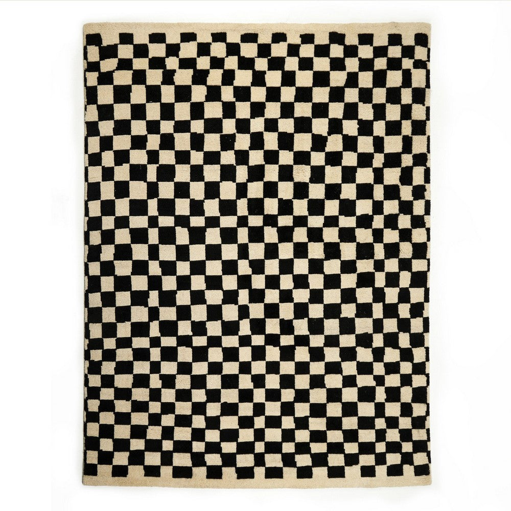 Four Hands - Calder - Sinead Hand-Knotted Rug - Sinead Black - 247836-006_CLOSEOUT view 1