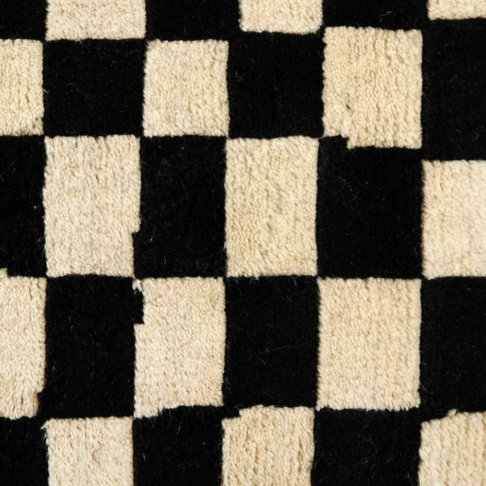 Four Hands - Calder - Sinead Hand-Knotted Rug - Sinead Black - 247836-006_CLOSEOUT view 4
