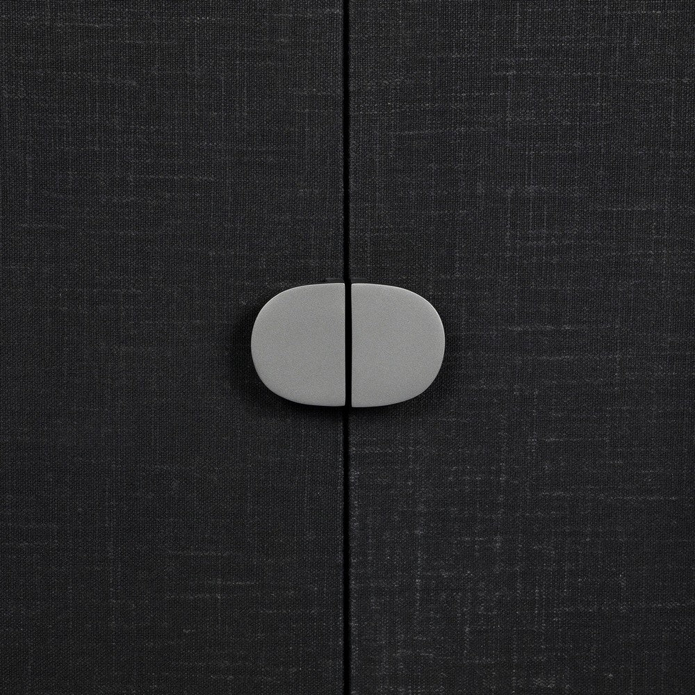 Four Hands - Callahan - Cressida Bar Cabinet - Black Linen - 230794-004_CLOSEOUT view 10