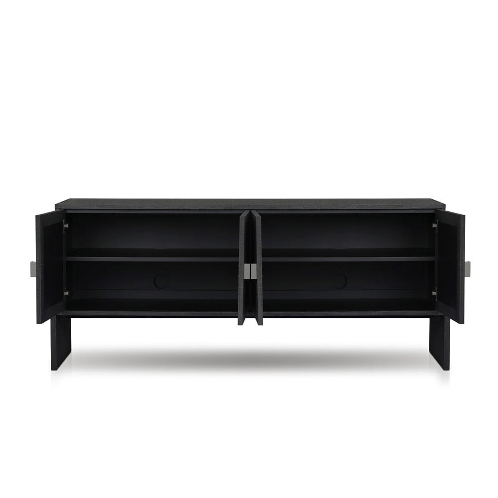 Four Hands - Callahan - Cressida Sideboard - Black Linen - 229274-003 veiw 3