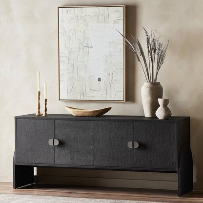 Four Hands - Callahan - Cressida Sideboard - Black Linen - 229274-003 veiw 11