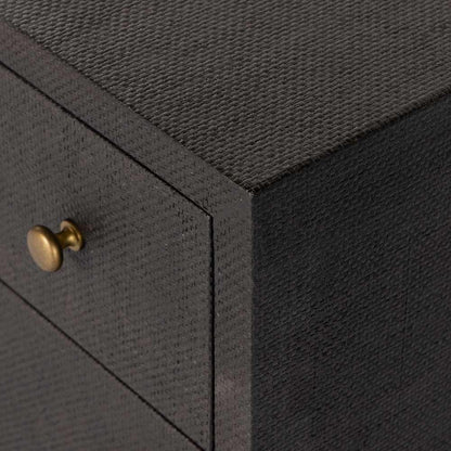Four Hands - Callahan - Fiona 6 Drawer Dresser-Black Raffia - 233278-001 veiw 3