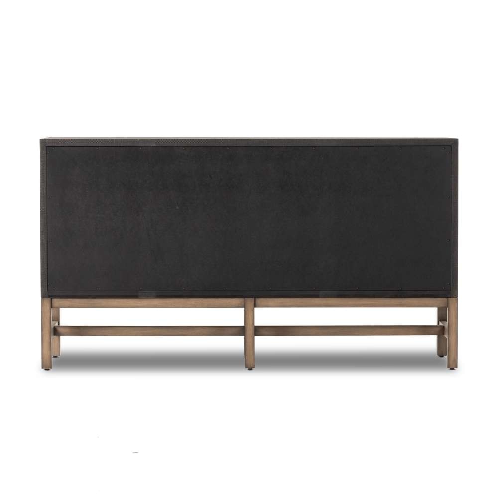 Four Hands - Callahan - Fiona 6 Drawer Dresser-Black Raffia - 233278-001 veiw 7