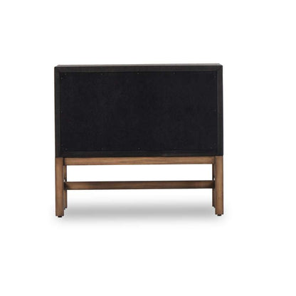 Four Hands - Callahan - Fiona Nightstand-Black Raffia - 233437-001 veiw 7