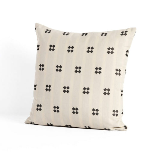 Four Hands - Cambridge - Doja Jaquard Outdoor Pillow, Set Of 2 - Tanella Cream - 229521-001_CLOSEOUT view 2
