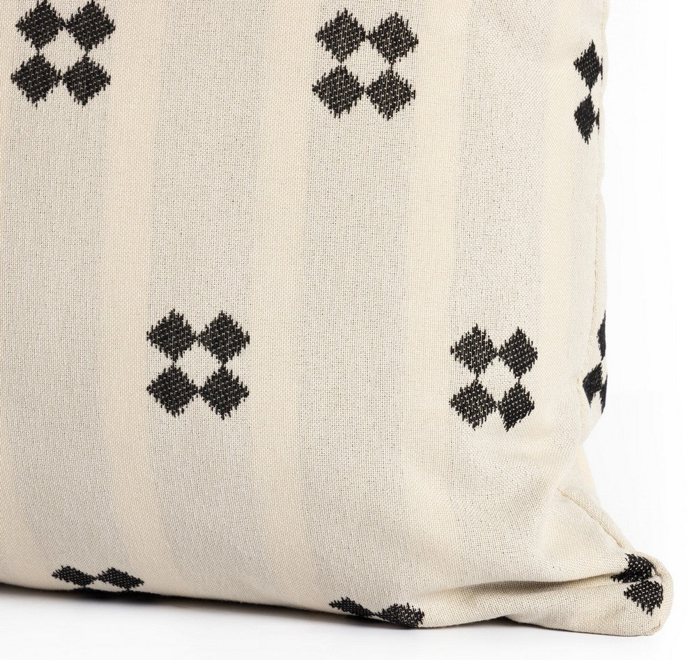 Four Hands - Cambridge - Doja Jaquard Outdoor Pillow, Set Of 2 - Tanella Cream - 229521-001_CLOSEOUT view 5