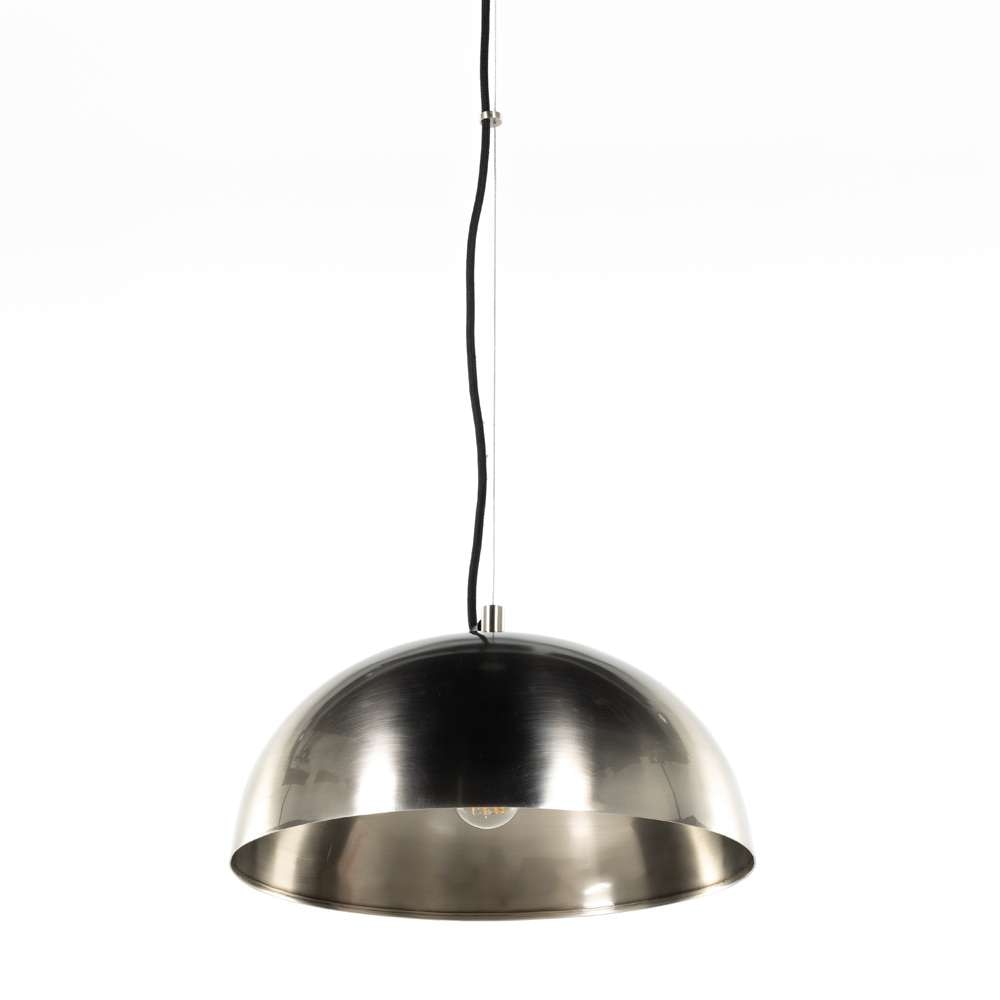 Four Hands - Camden - Dome Pendant-Antique Nickel - 227025-001 veiw 3