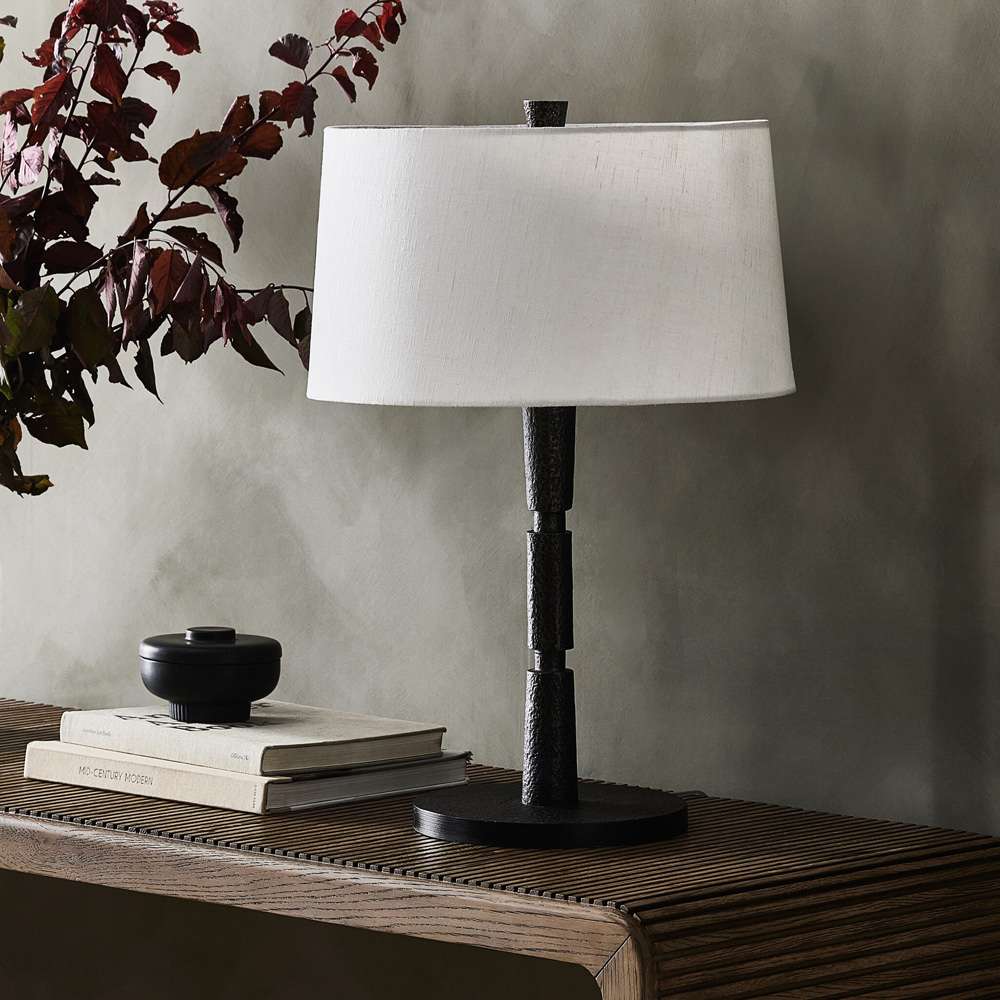 Four Hands - Camden - Fernando Table Lamp - Forged Black - 238589-001 veiw 10