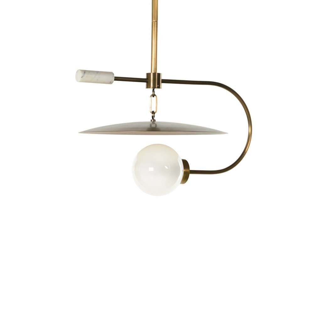 Four Hands - Camden - Harpo Pendant - Antique Brass Iron - 224224-002 veiw 9