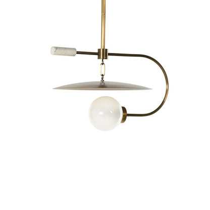 Four Hands - Camden - Harpo Pendant - Antique Brass Iron - 224224-002 veiw 9