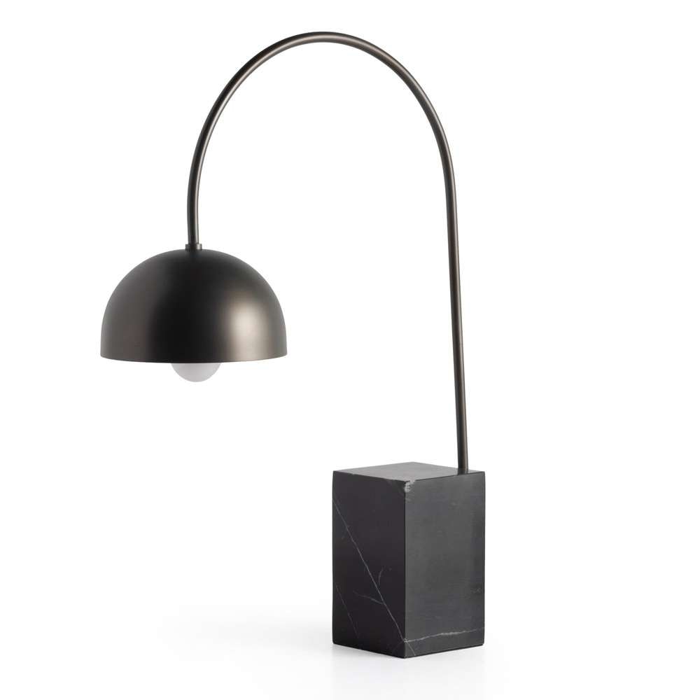 Four Hands - Camden - Jenkin Task Lamp - Black Marble - 224740-002 veiw 1