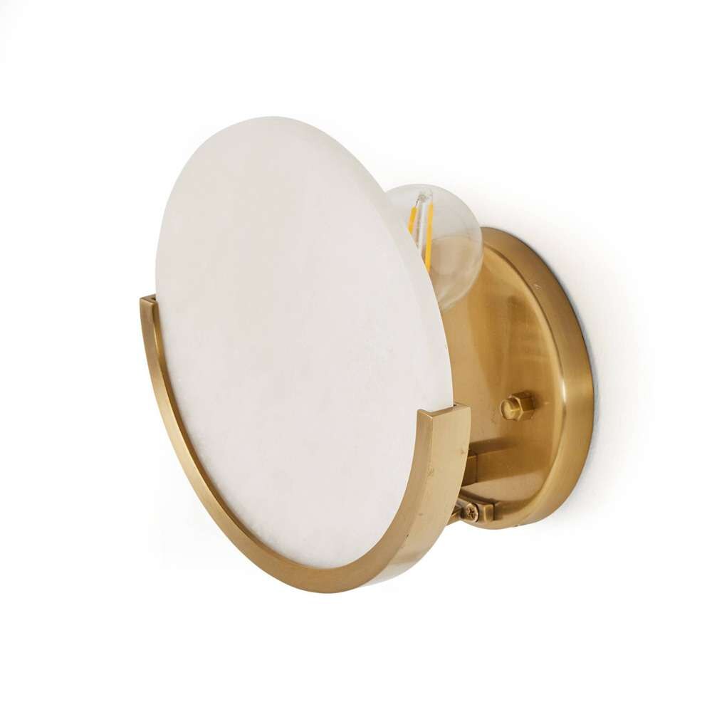 Four Hands - Camden - Loraine Sconce - White Alabaster - 237879-003 veiw 3