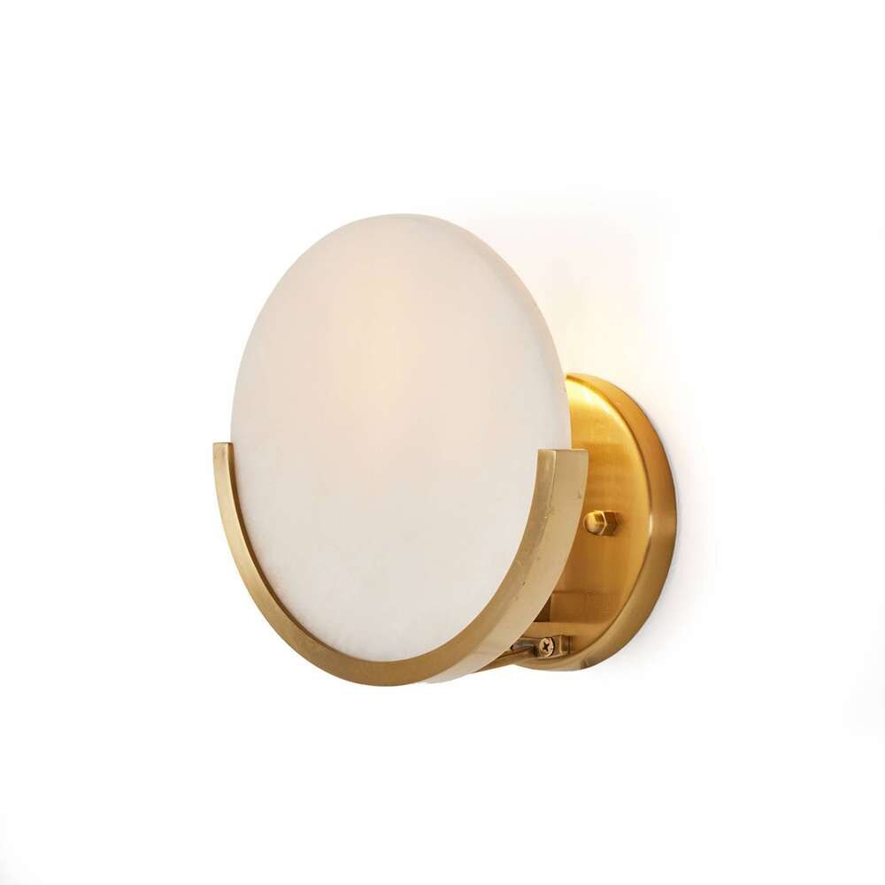 Four Hands - Camden - Loraine Sconce - White Alabaster - 237879-003 veiw 5