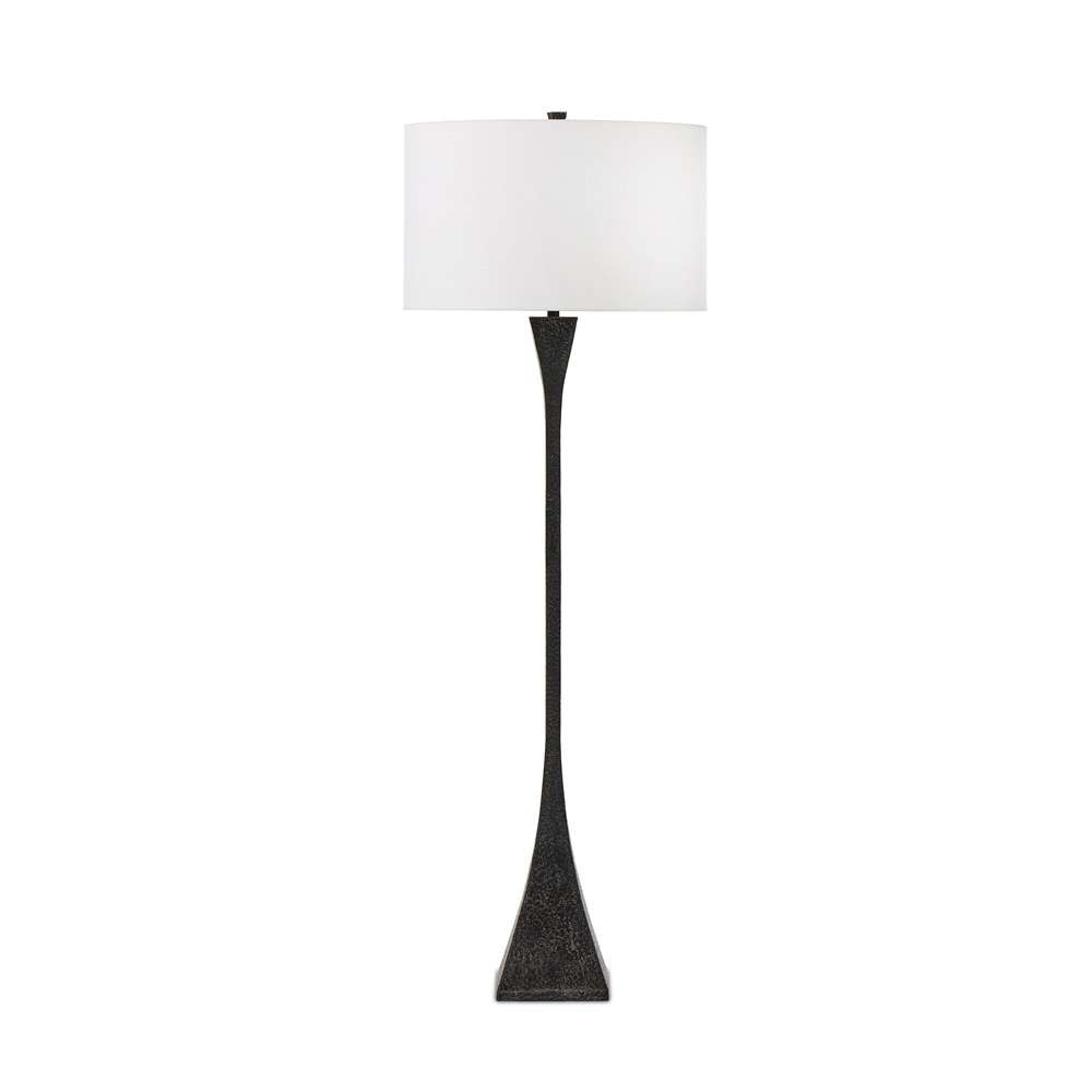 Four Hands - Camden - Tapered Forged Floor Lamp - Forged Black - 236828-001 veiw 1