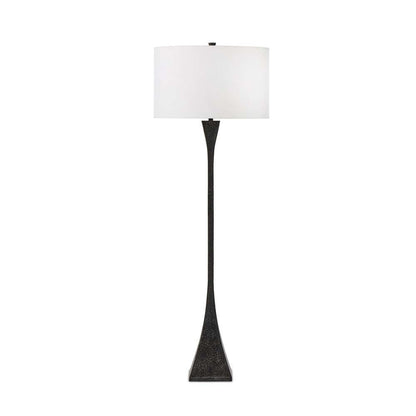 Four Hands - Camden - Tapered Forged Floor Lamp - Forged Black - 236828-001 veiw 1