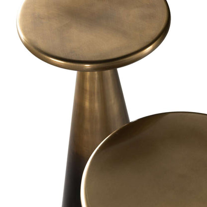 Four Hands - Cameron Accent Tables, Set Of 2 - Ombre Antique Brass - 109346-001 veiw 5