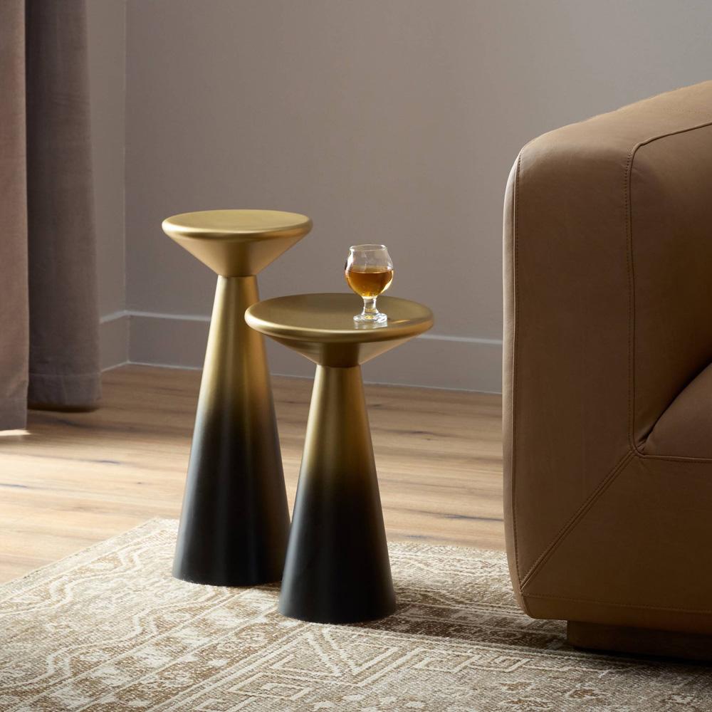 Four Hands - Cameron Accent Tables, Set Of 2 - Ombre Antique Brass - 109346-001 veiw 10
