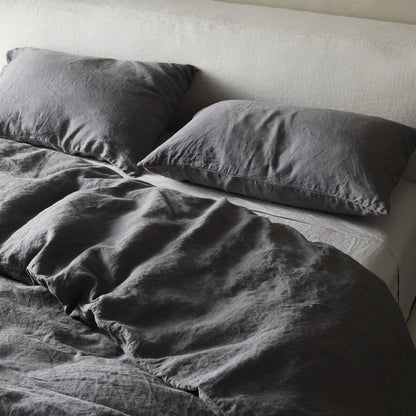 Four Hands - Campbell - Sable Duvet Cover - Sable Dark Grey - 244730-003_CLOSEOUT view 4
