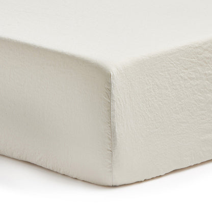 Four Hands - Campbell - Sable Fitted Sheet - Sable White Sand - 244840-005_CLOSEOUT view 1