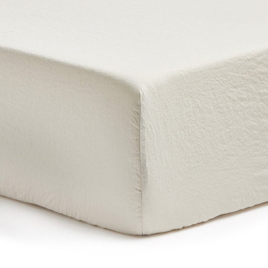 Four Hands - Campbell - Sable Fitted Sheet - Sable White Sand - 244840-005_CLOSEOUT view 1