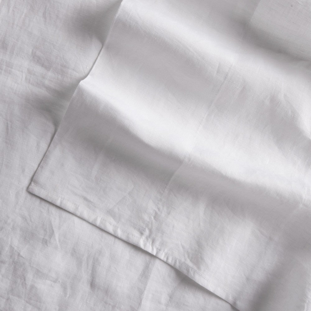 Four Hands - Campbell - Sable Flat Sheet - Sable White - 244835-003_CLOSEOUT view 2