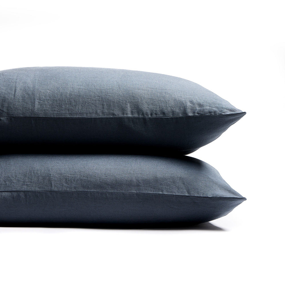 Four Hands - Campbell - Sable Sham, Set Of 2 - Sable Navy - 244740-010_CLOSEOUT view 1