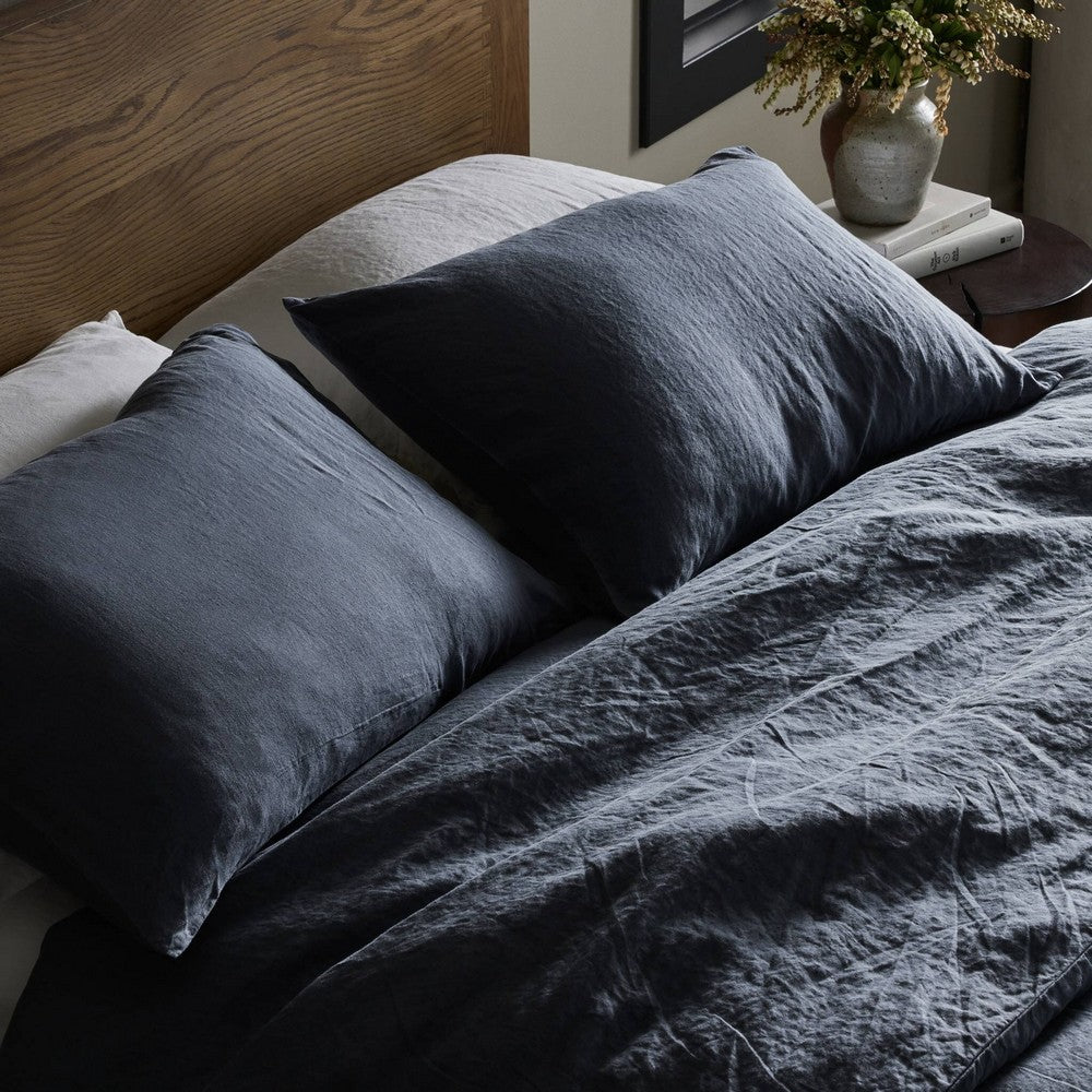 Four Hands - Campbell - Sable Sham, Set Of 2 - Sable Navy - 244740-010_CLOSEOUT view 6