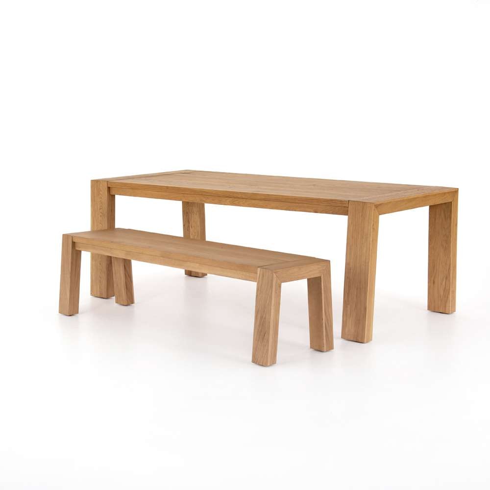 Four Hands - Capra Dining Table - Light Oak Resin - 108598-001 veiw 8