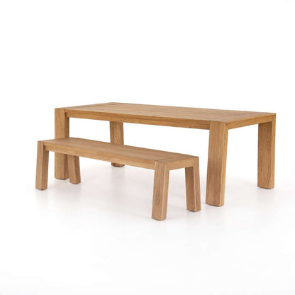 Four Hands - Capra Dining Table - Light Oak Resin - 108598-001 veiw 8