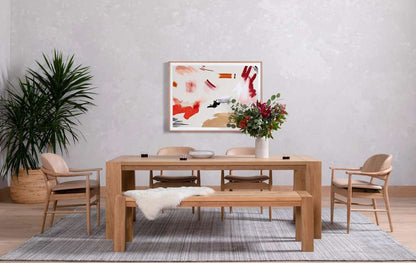 Four Hands - Capra Dining Table - Light Oak Resin - 108598-001 veiw 9