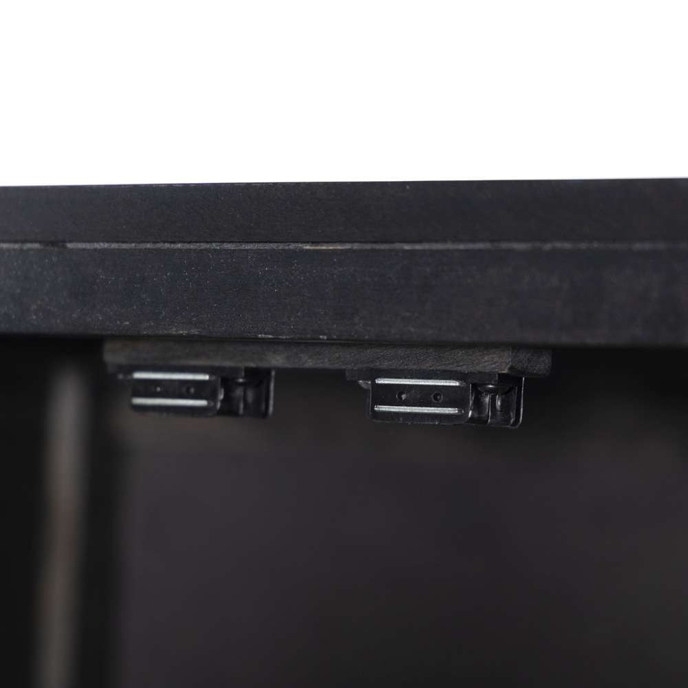 Four Hands - Caprice Narrow Cabinet - Black Natural Cane - 225960-003 veiw 6