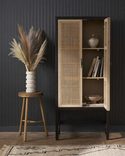 Four Hands - Caprice Narrow Cabinet - Natural Cane - 225960-001 veiw 3