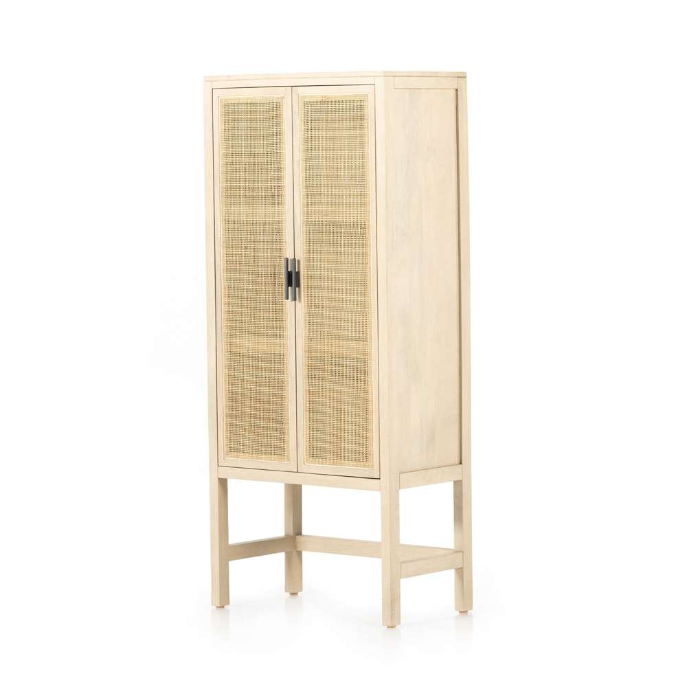 Four Hands - Caprice Narrow Cabinet - Natural Cane - 225960-002 veiw 1
