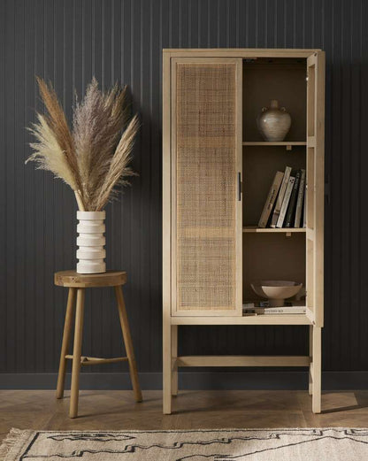 Four Hands - Caprice Narrow Cabinet - Natural Cane - 225960-002 veiw 4