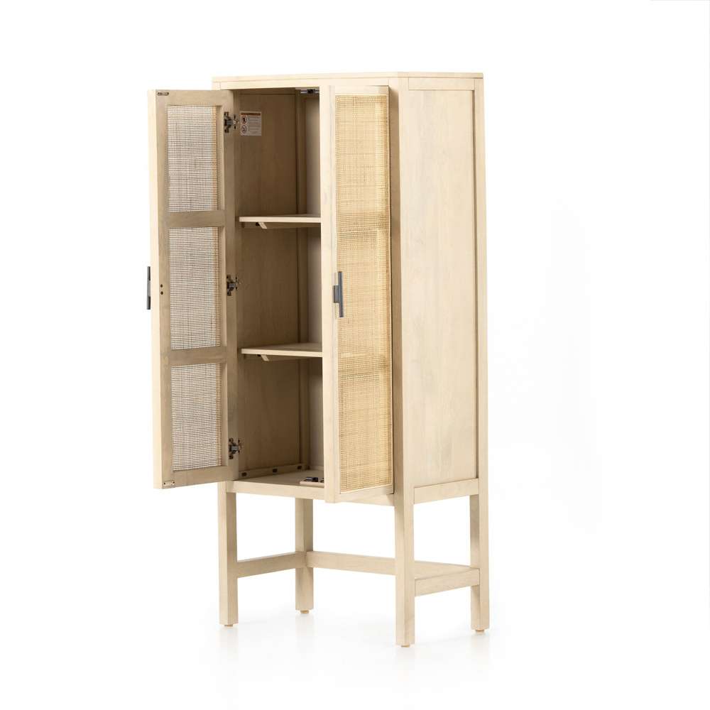 Four Hands - Caprice Narrow Cabinet - Natural Cane - 225960-002 veiw 5