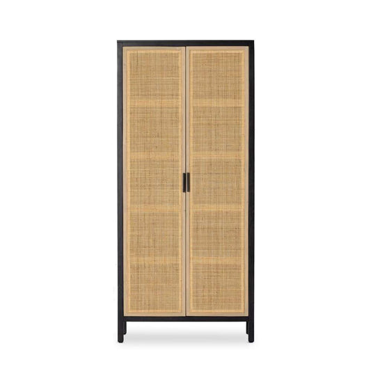 Four Hands - Caprice Tall Cabinet - Black Wash Mango - 234772-002 veiw 2