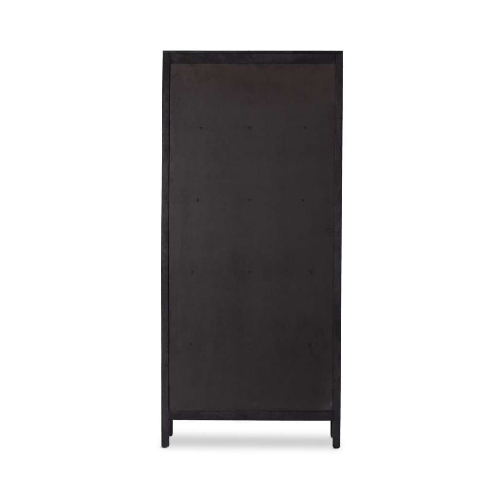 Four Hands - Caprice Tall Cabinet - Black Wash Mango - 234772-002 veiw 3