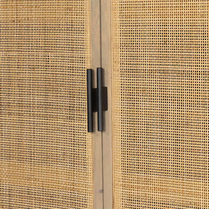 Four Hands - Caprice Tall Cabinet - Black Wash Mango - 234772-002 veiw 10