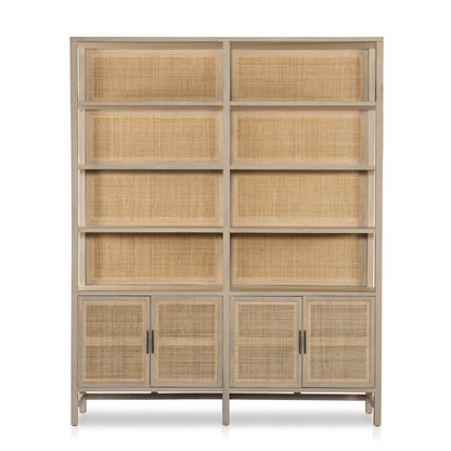 Four Hands - Caprice Wide Bookshelf - Natural Mango - 234775-002 veiw 3