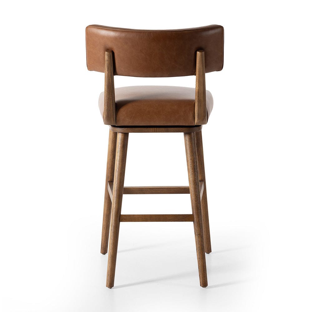 Four Hands - Cardell Swivel Bar Stool - Sonoma Chestnut - 238329-005 view 5