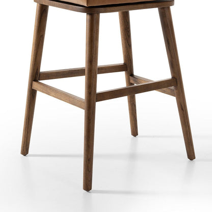 Four Hands - Cardell Swivel Bar Stool - Sonoma Chestnut - 238329-005 view 8