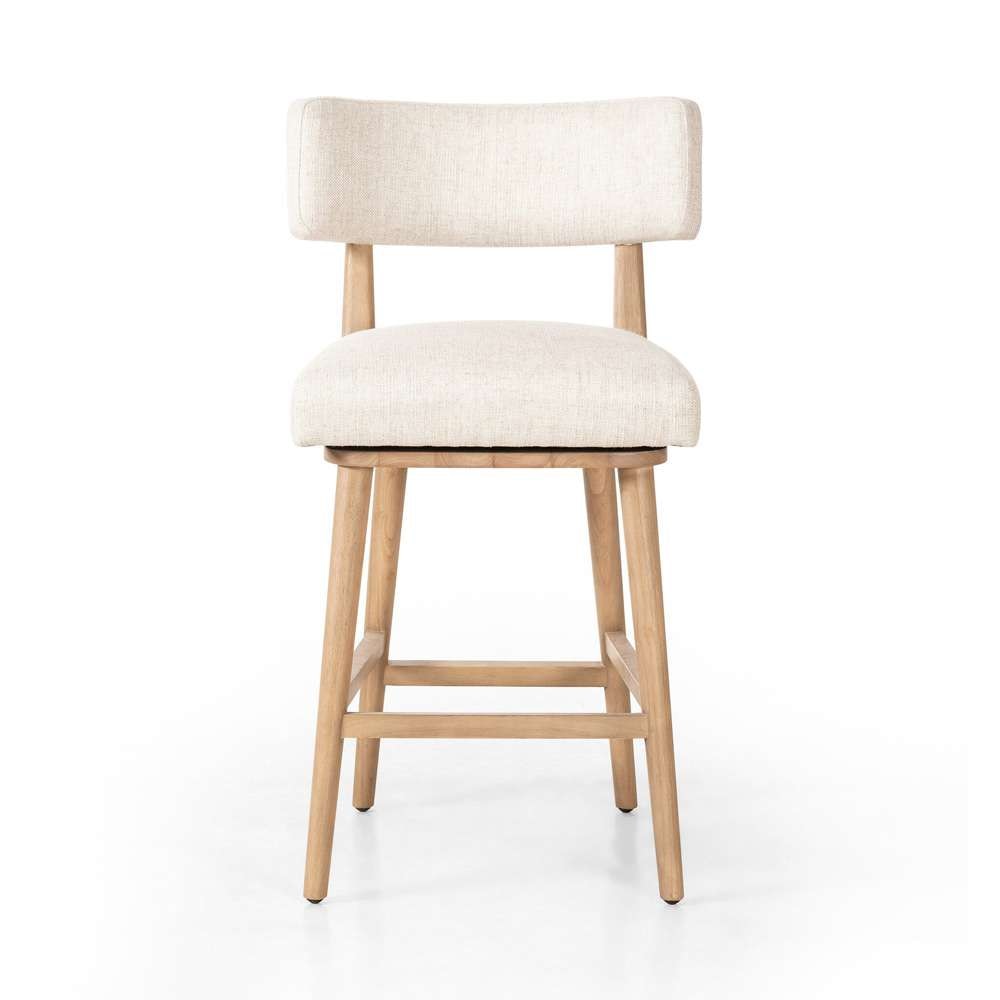 Four Hands - Cardell Swivel Counter Stool - Essence Natural - 238329-004 veiw 2