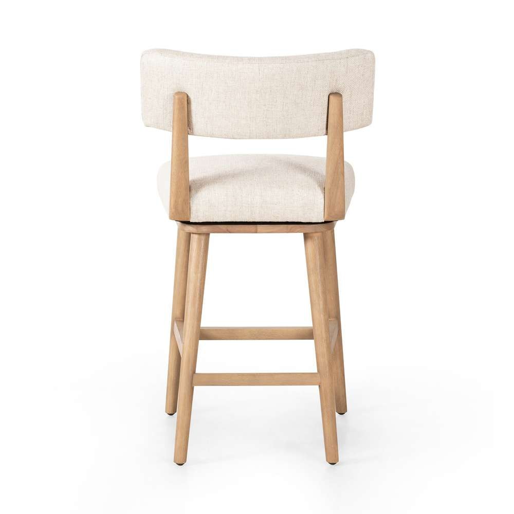 Four Hands - Cardell Swivel Counter Stool - Essence Natural - 238329-004 veiw 3