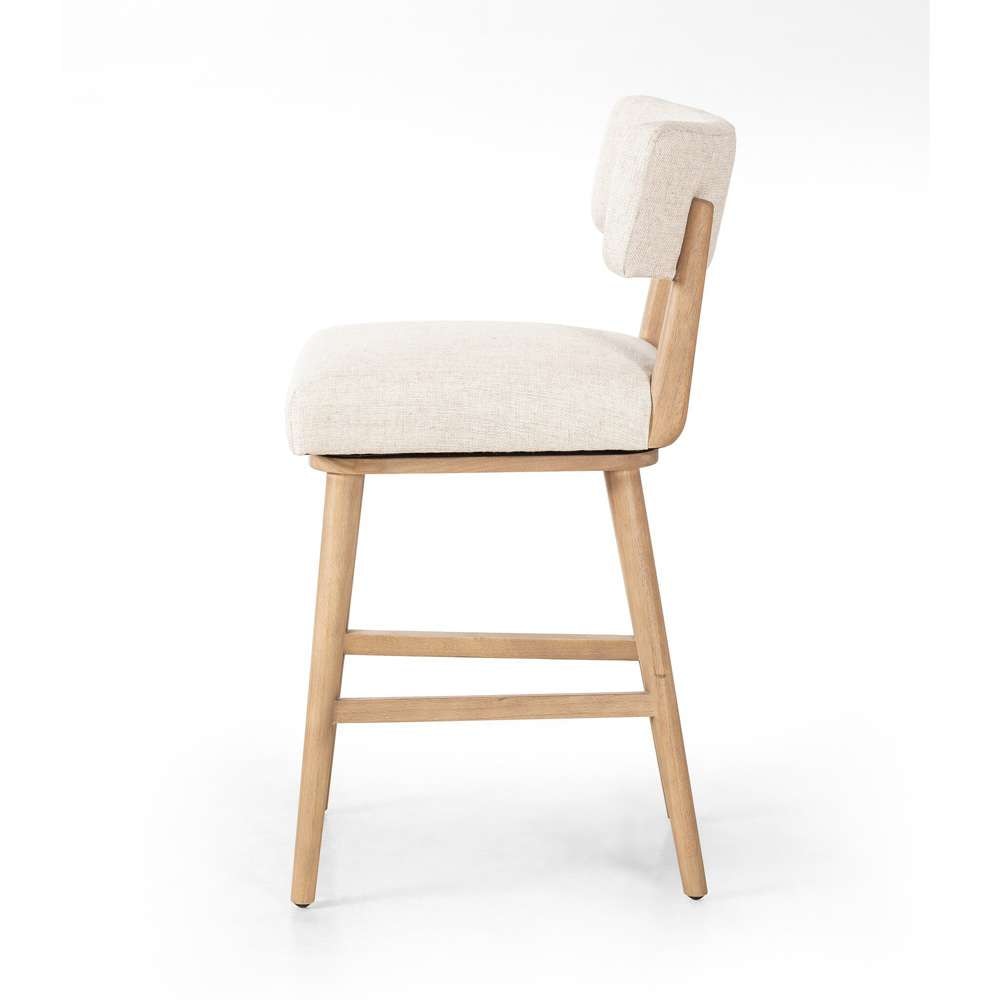 Four Hands - Cardell Swivel Counter Stool - Essence Natural - 238329-004 veiw 5